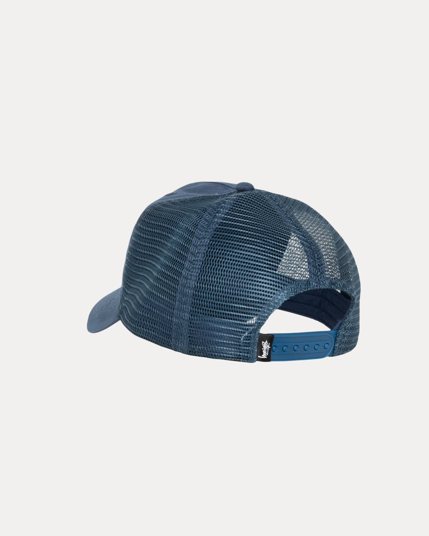 WAXED TRUCKER CURSIVE STITCH SNAPBACK
