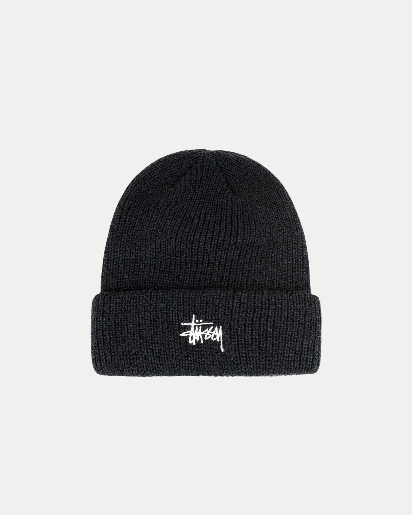 Basic Cuff Beanie Accessories In Black | hero:main:collection:new-arrivals,shirts,tops-shirts,all,tees,outerwear,denim,knits,accessories,sunglasses,hoodies,sweats,mens-hoodies-sweatshirts,shorts,pants,bottoms