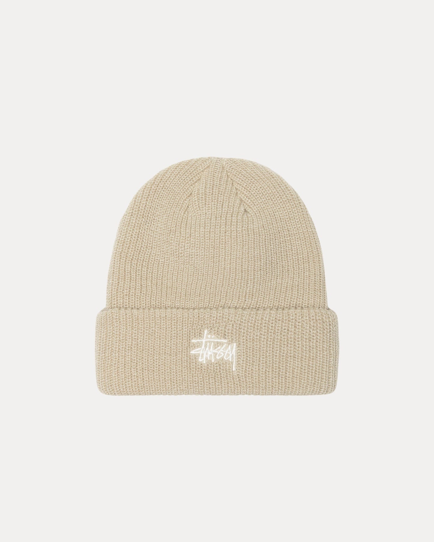 Basic Cuff Beanie Accessories In Faded Tan | hero:main:collection:new-arrivals,shirts,tops-shirts,all,tees,outerwear,denim,knits,accessories,sunglasses,hoodies,sweats,mens-hoodies-sweatshirts,shorts,pants,bottoms