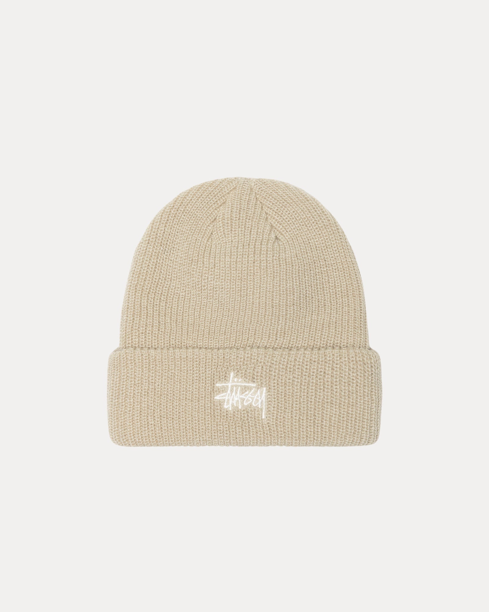 Basic Cuff Beanie Accessories In Faded Tan | hero:main:collection:new-arrivals,shirts,tops-shirts,all,tees,outerwear,denim,knits,accessories,sunglasses,hoodies,sweats,mens-hoodies-sweatshirts,shorts,pants,bottoms