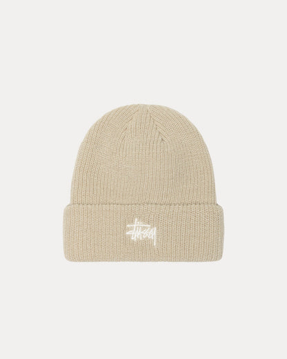 Basic Cuff Beanie Accessories In Faded Tan | hero:main:collection:new-arrivals,shirts,tops-shirts,all,tees,outerwear,denim,knits,accessories,sunglasses,hoodies,sweats,mens-hoodies-sweatshirts,shorts,pants,bottoms