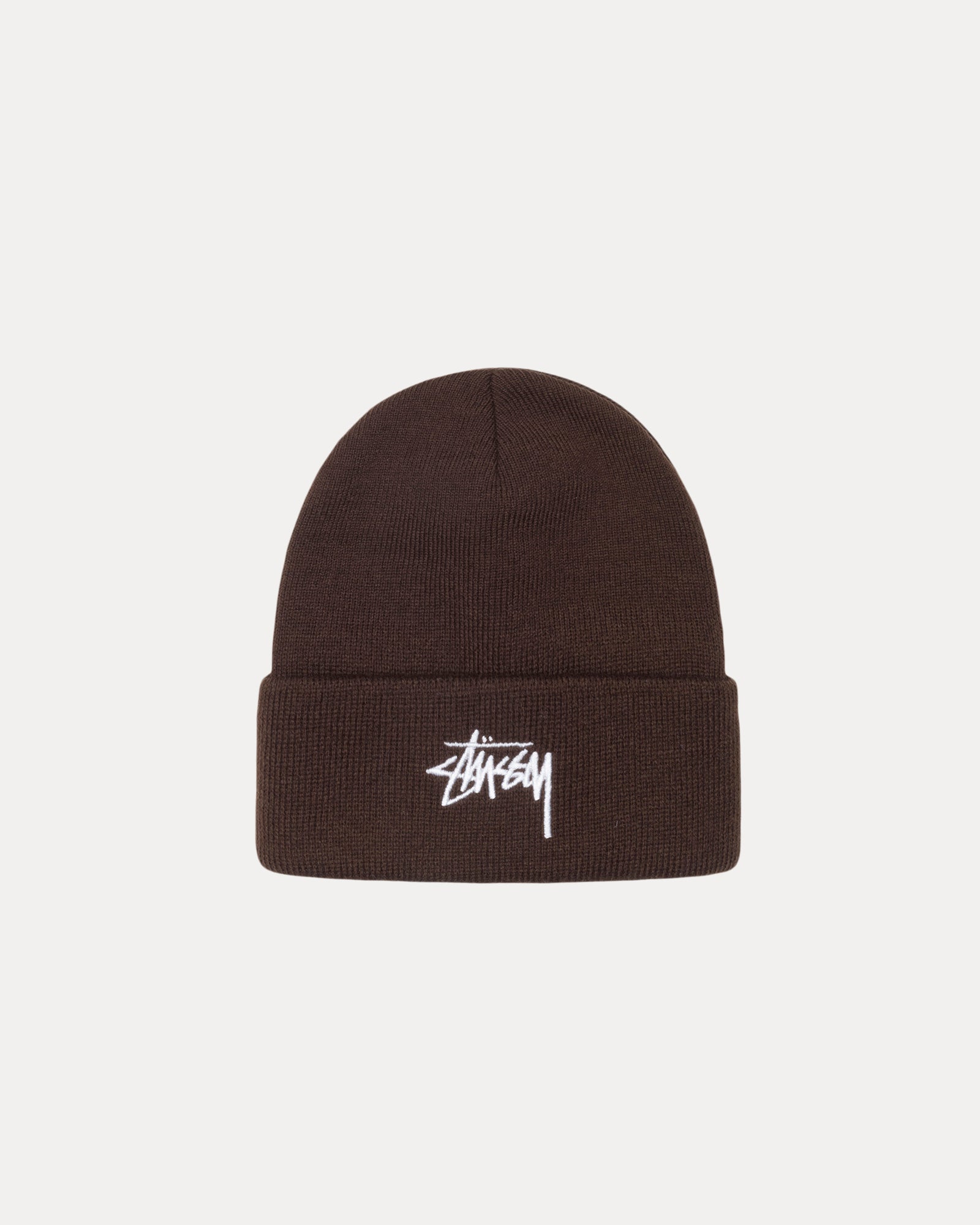 Stock Cuff Beanie Accessories In Cocoa | hero:main:collection:new-arrivals,shirts,tops-shirts,all,tees,outerwear,denim,knits,accessories,sunglasses,hoodies,sweats,mens-hoodies-sweatshirts,shorts,pants,bottoms