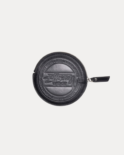 SURF DOT LEATHER POUCH