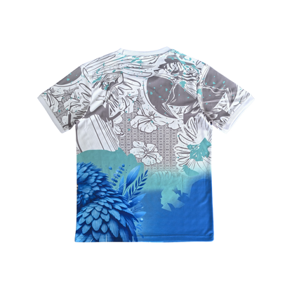 CMY x “BRASIL” TROPICAL JERSEY – BLUE AURORA ARARA EDITION