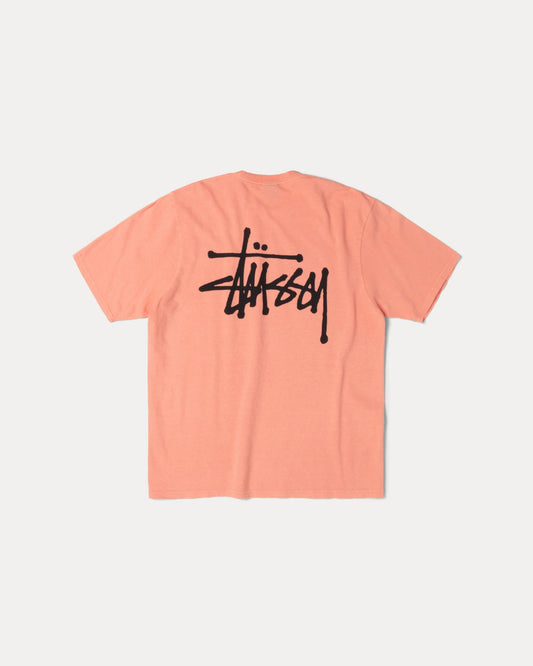 BASIC STÜSSY TEE PIGMENT DYED