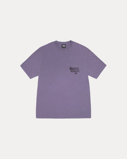 RESPECT THE POOL TEE PIGMENT DYED