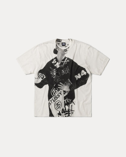 Lady Paris Pig. Dyed Tee Mens Short Sleeve In Natural | hero:main:collection:new-arrivals,shirts,tops-shirts,all,tees,outerwear,denim,knits,accessories,sunglasses,hoodies,sweats,mens-hoodies-sweatshirts,shorts,pants,bottoms