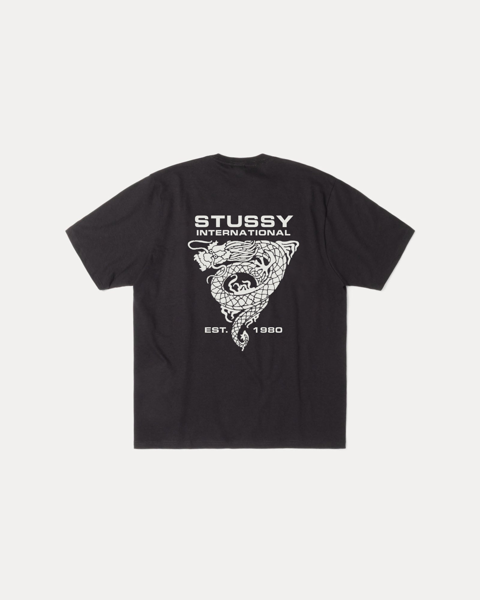 Dragon Tee Mens Short Sleeve In Black | hero:main:collection:new-arrivals,shirts,tops-shirts,all,tees,outerwear,denim,knits,accessories,sunglasses,hoodies,sweats,mens-hoodies-sweatshirts,shorts,pants,bottoms