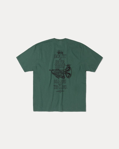 Swim Out Pig. Dyed Tee Mens Short Sleeve In Pine | hero:main:collection:new-arrivals,shirts,tops-shirts,all,tees,outerwear,denim,knits,accessories,sunglasses,hoodies,sweats,mens-hoodies-sweatshirts,shorts,pants,bottoms