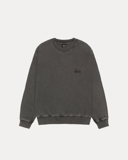 BASIC STÜSSY CREW PIGMENT DYED