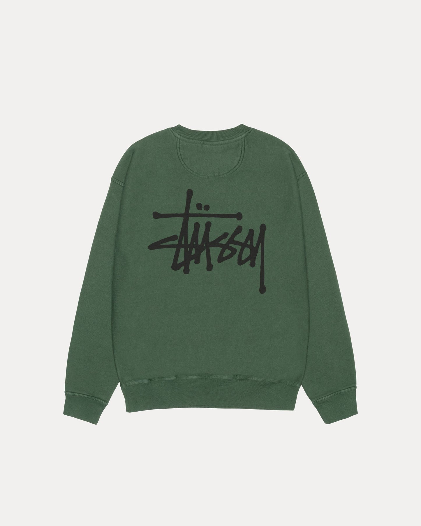 BASIC STÜSSY CREW PIGMENT DYED