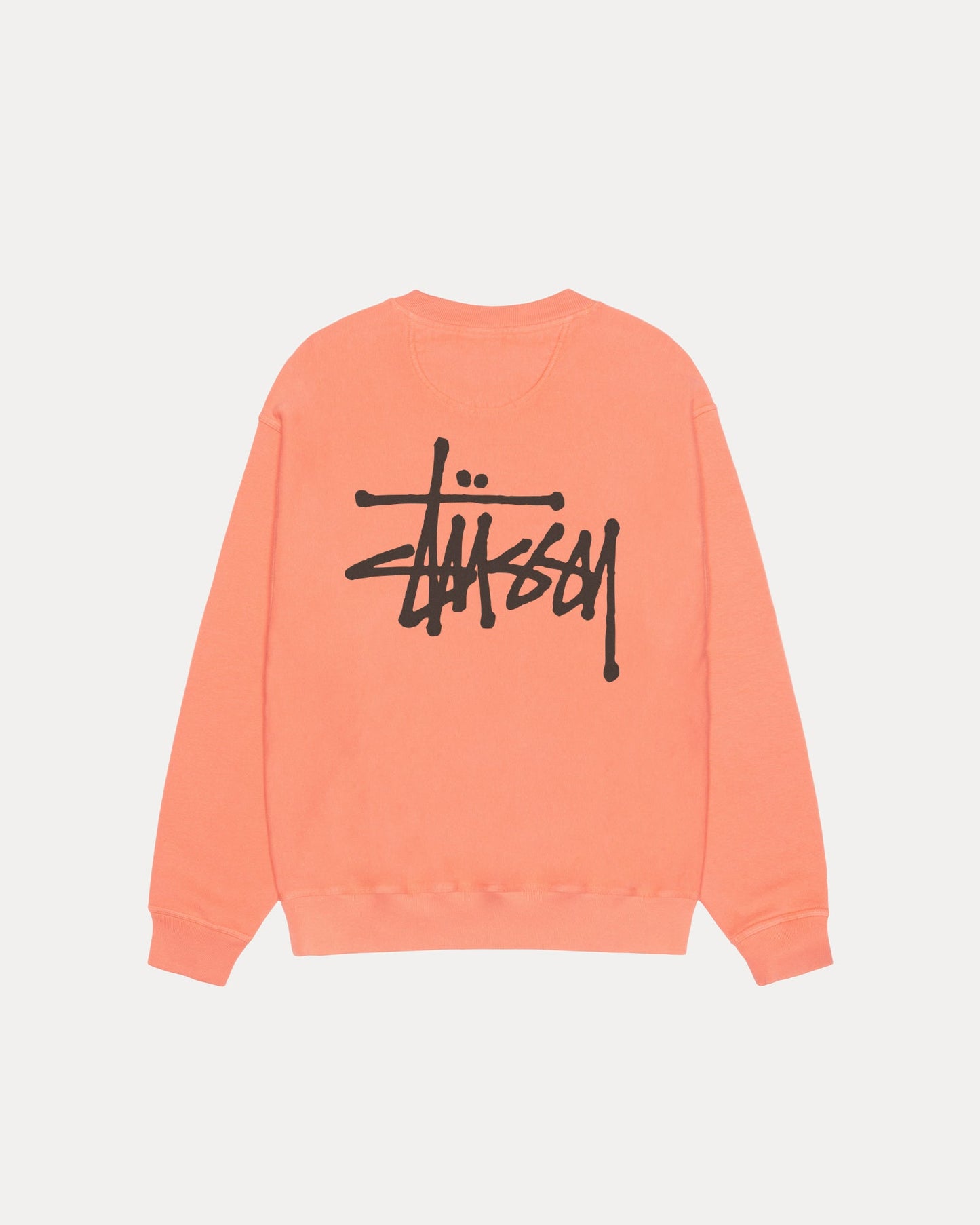 BASIC STÜSSY CREW PIGMENT DYED