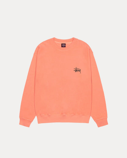 BASIC STÜSSY CREW PIGMENT DYED