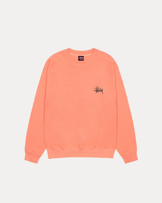 BASIC STÜSSY CREW PIGMENT DYED