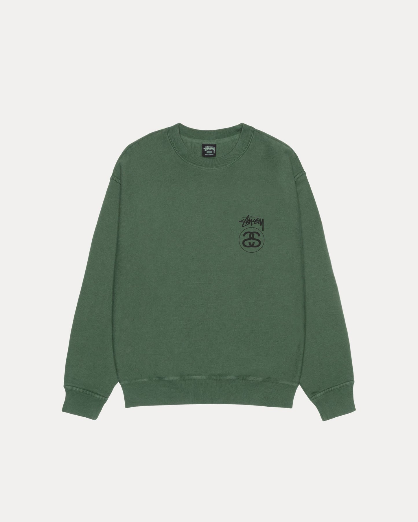 STOCK LINK CREW PIGMENT DYED