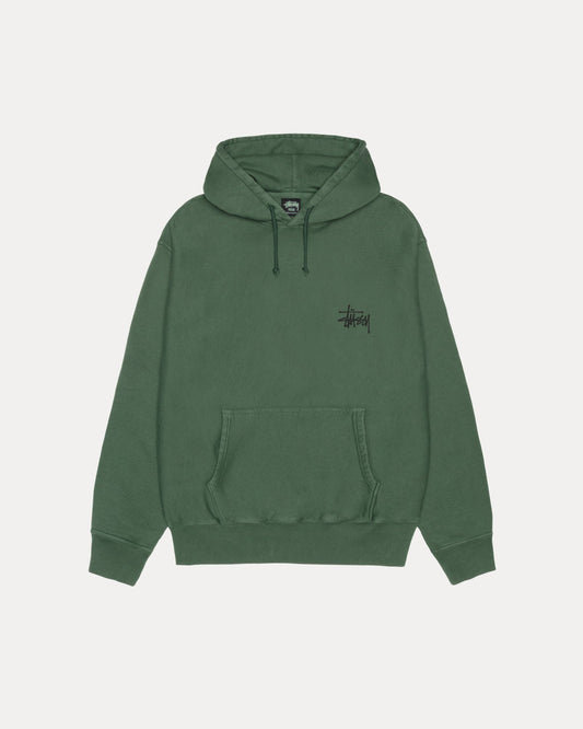 BASIC STÜSSY HOODIE PIGMENT DYED