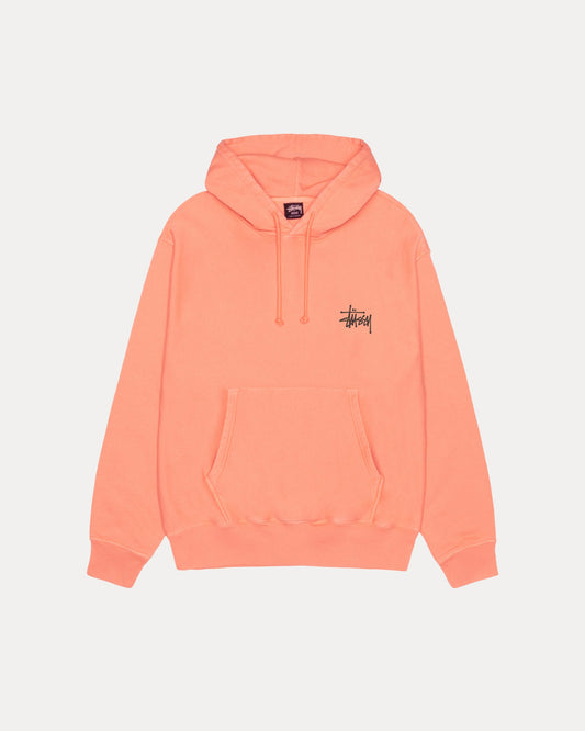 BASIC STÜSSY HOODIE PIGMENT DYED
