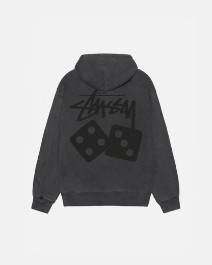 DICE HOODIE PIGMENT DYED