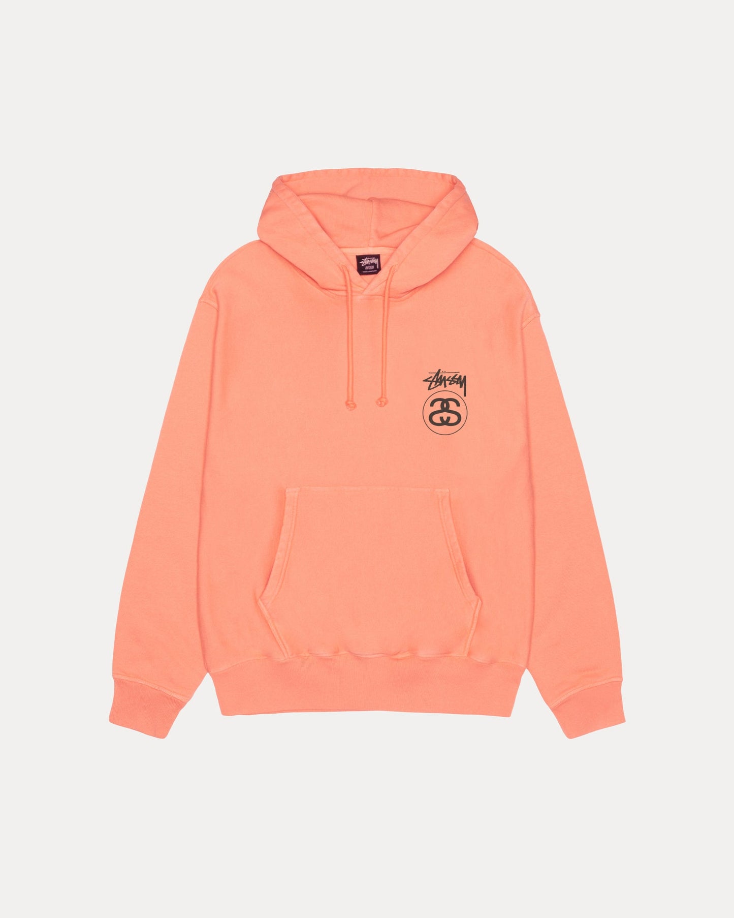 STOCK LINK HOODIE PIGMENT DYED