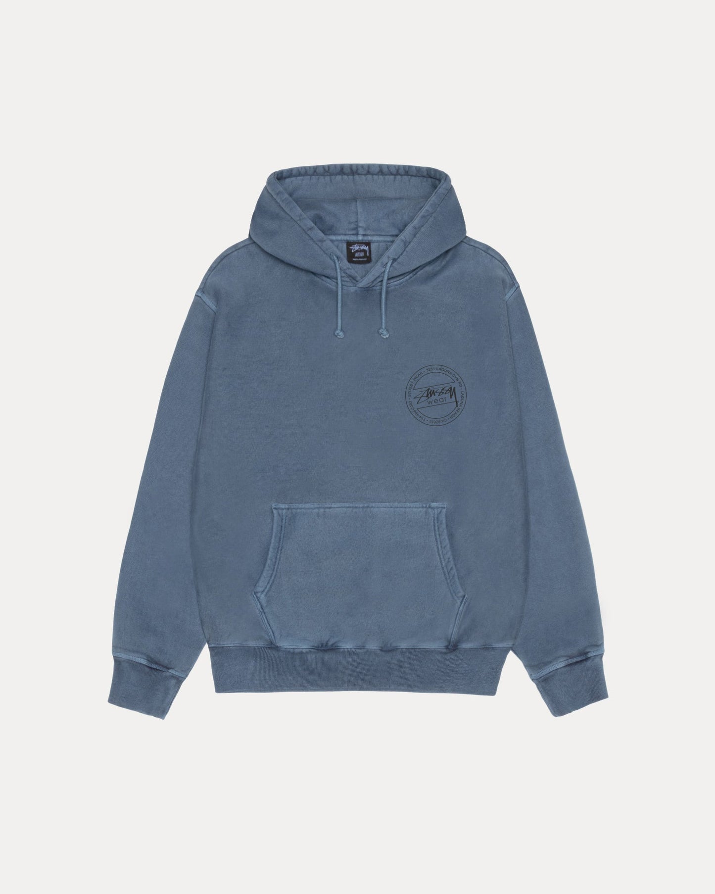 STÜSSY WEAR HOODIE PIGMENT DYED