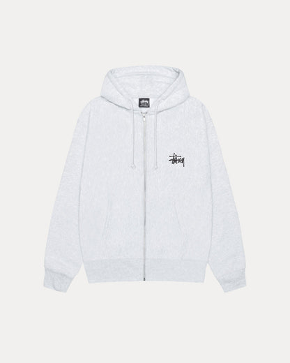 BASIC STÜSSY ZIP HOODIE
