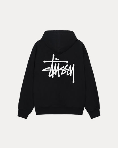 BASIC STÜSSY ZIP HOODIE