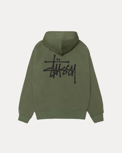 BASIC STÜSSY ZIP HOODIE