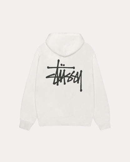 BASIC STÜSSY ZIP HOODIE PIGMENT DYED