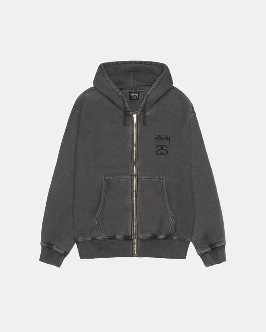 STOCK LINK ZIP HOODIE PIGMENT DYED