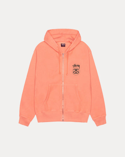 STOCK LINK ZIP HOODIE PIGMENT DYED
