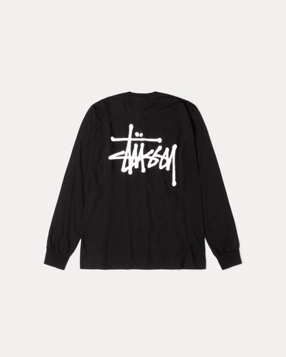 BASIC STÜSSY LS TEE PIGMENT DYED