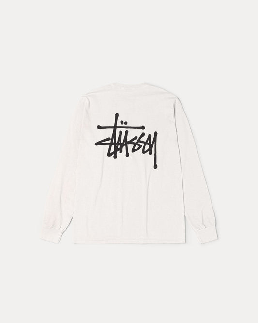BASIC STÜSSY LS TEE PIGMENT DYED