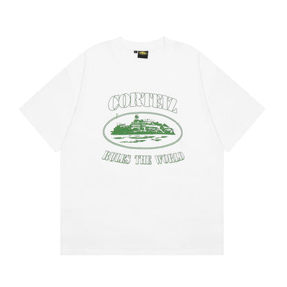 Alcatraz White Green T-shirt