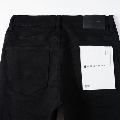 Purple Full Black Jeans