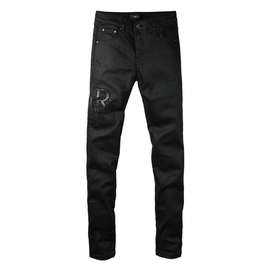 Amr Black Denim Jeans
