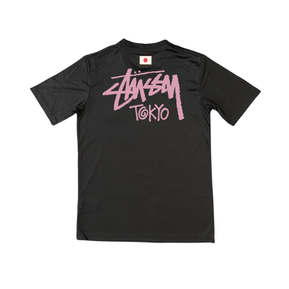 STÜSSY x “JAPAN” JERSEY - BLACK DRAGON