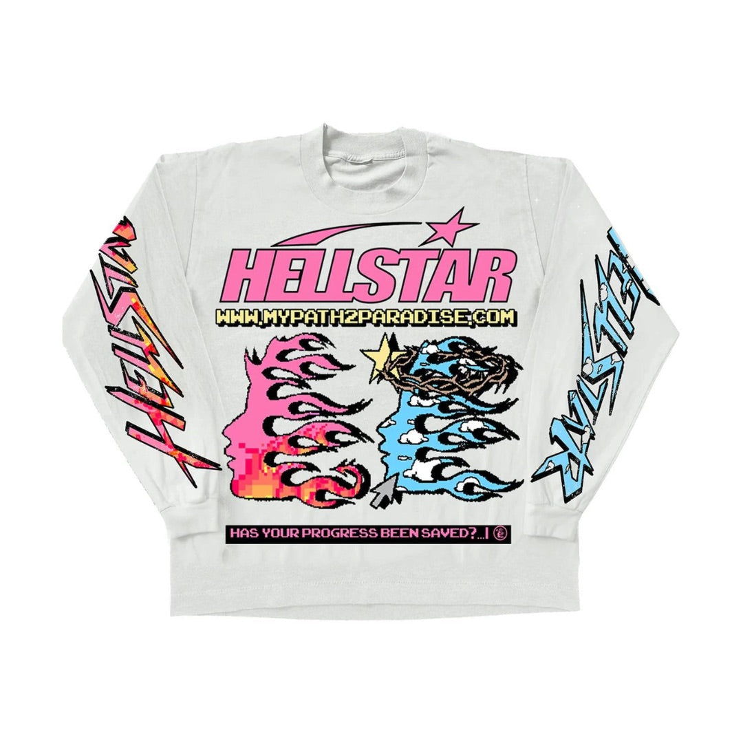 Pink X Blue Flame SweatShirt