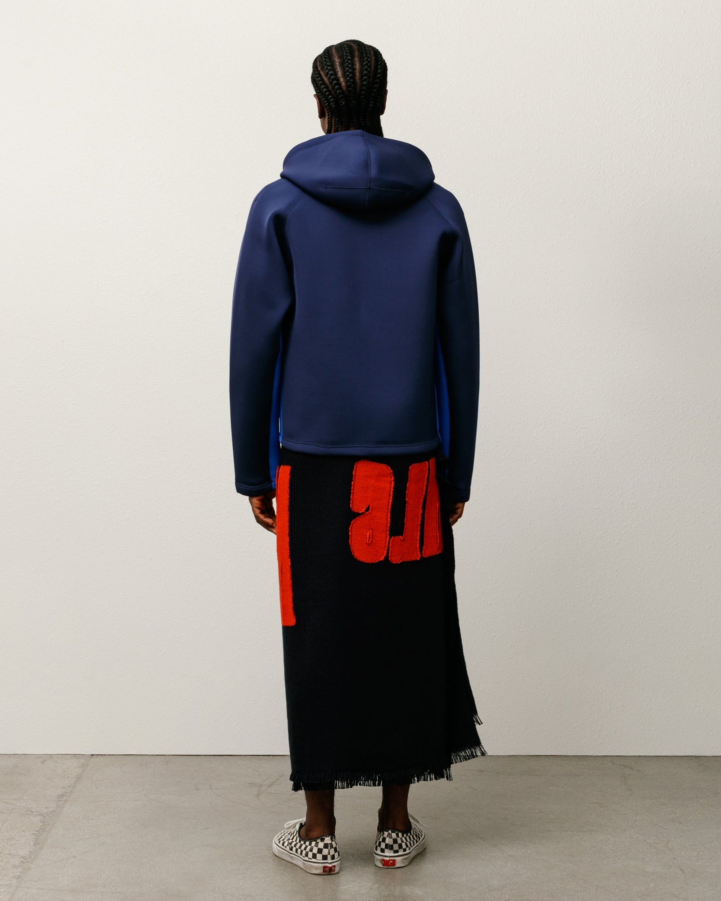 WALES BONNER NEOPRENE HOODIE