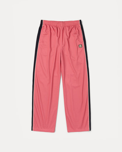 Wb Mesh Track Pant Mens Regular In Rose | hero:main:collection:new-arrivals,wales-bonner,shirts,tops-shirts,all,tees,outerwear,denim,knits,accessories,sunglasses,hoodies,sweats,mens-hoodies-sweatshirts,shorts,pants,bottoms