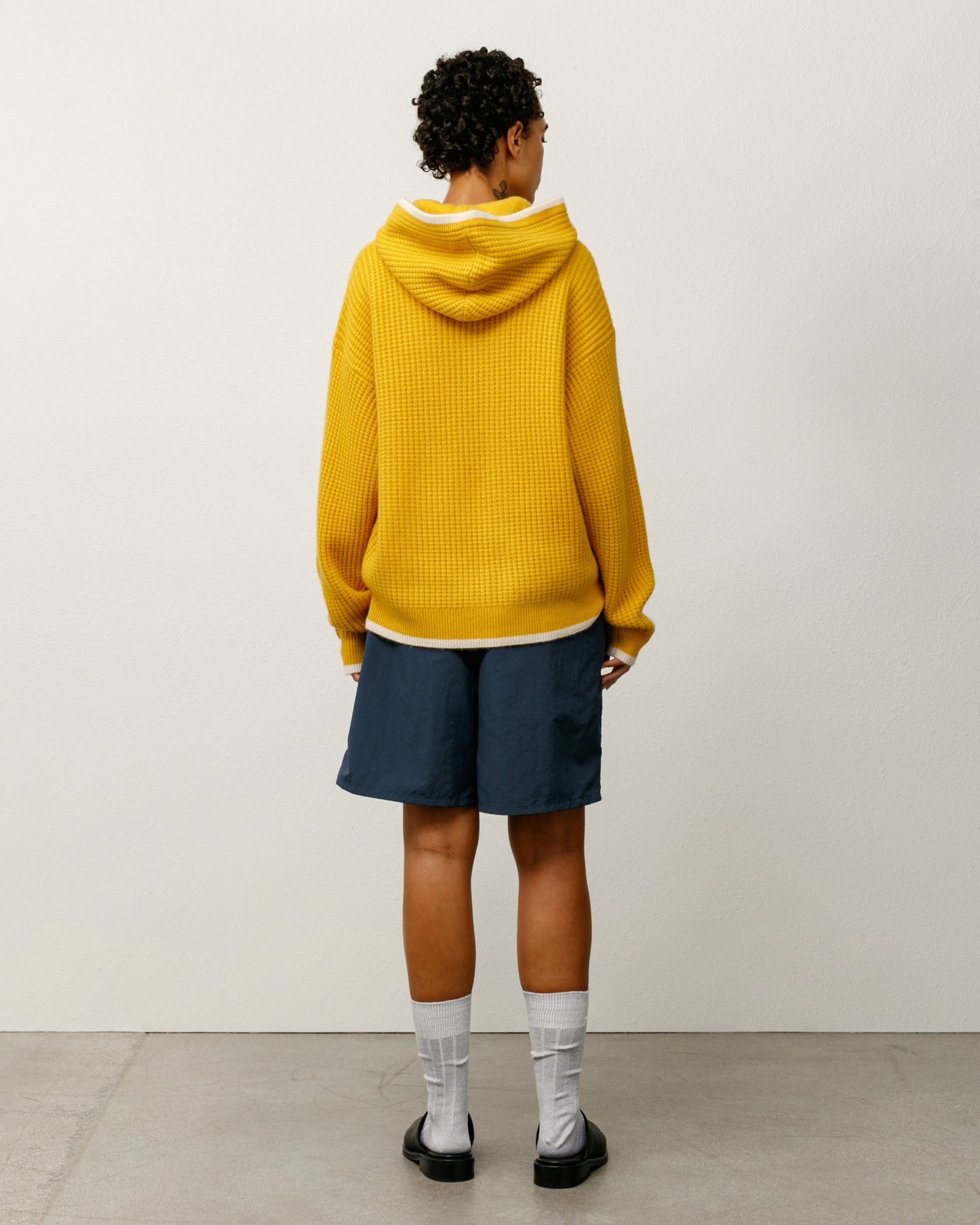 WALES BONNER CASHMERE HOODIE
