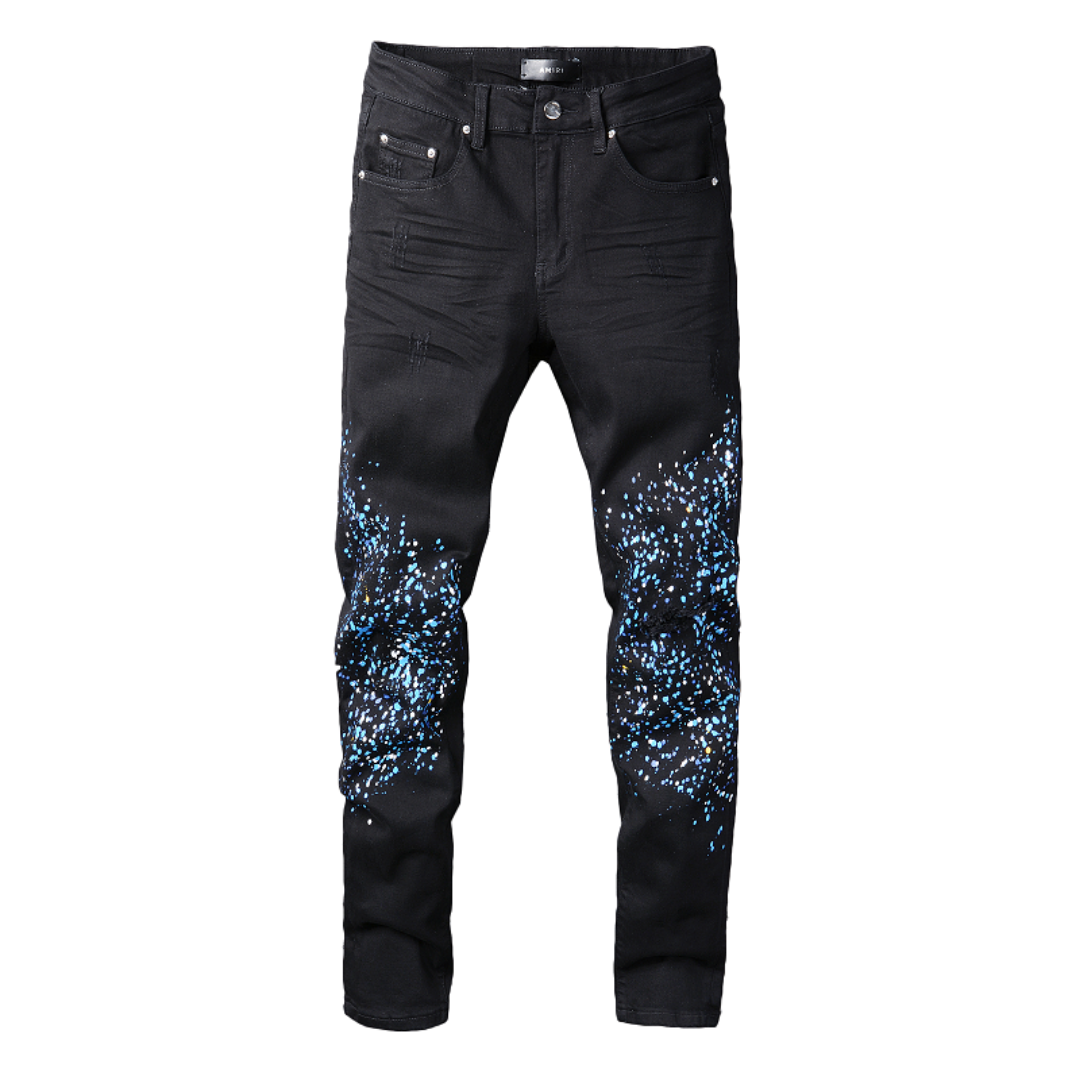 Amr Paint Splatter Jeans