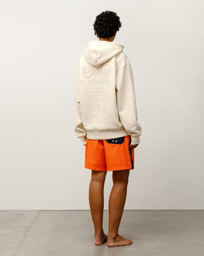 WALES BONNER FLEECE ZIP HOODIE