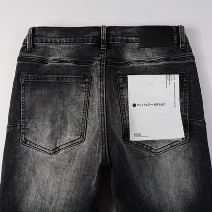 Purple Gradient Black Jeans