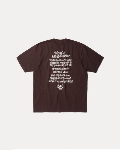 Wb Ocean Song Tee Mens Short Sleeve In Brown | hero:main:collection:new-arrivals,shirts,tops-shirts,all,tees,outerwear,denim,knits,accessories,sunglasses,hoodies,sweats,mens-hoodies-sweatshirts,shorts,pants,bottoms