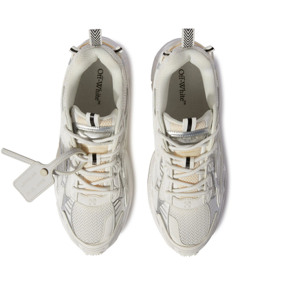 Off "Be Right Back" Beige Silver