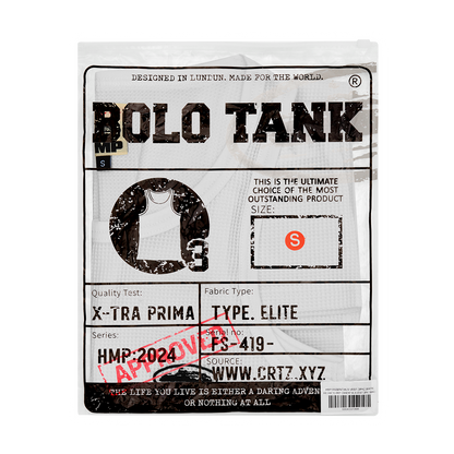 HMP ESSENTIALS TANK TOP [3PK] [WHITE]