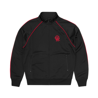 3 STAR CREST TRACK JACKET [BLACK]
