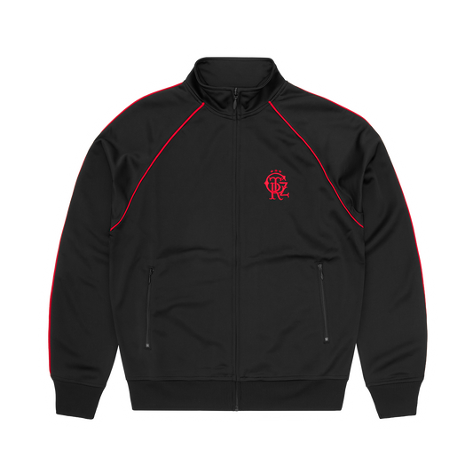 3 STAR CREST TRACK JACKET [BLACK]