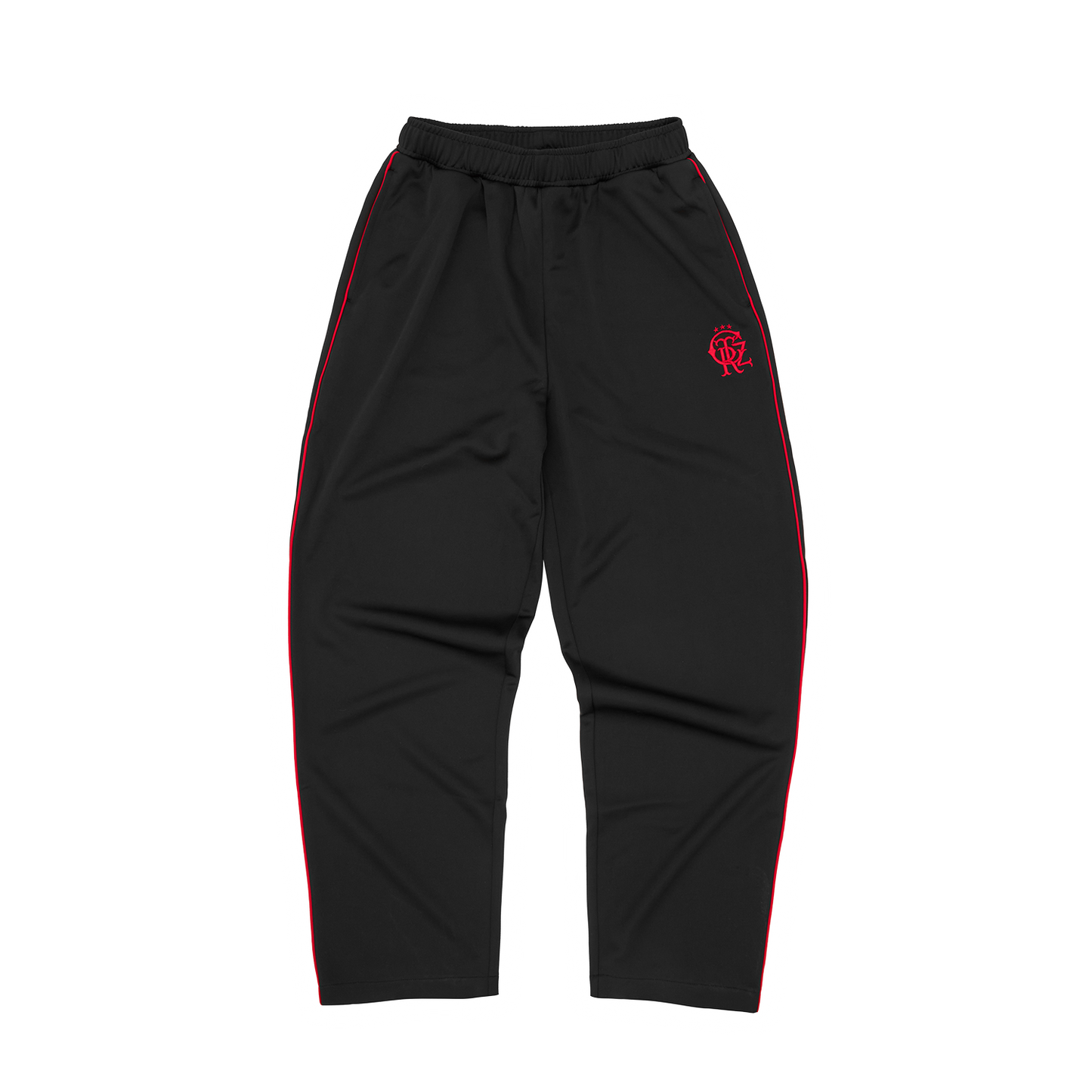 3 STAR CREST TRACK PANT [BLACK]