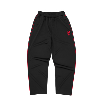 3 STAR CREST TRACK PANT [BLACK]